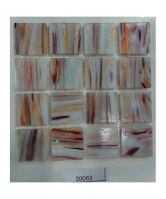 Glass ceramic tile GOLD STAR | model 20G63