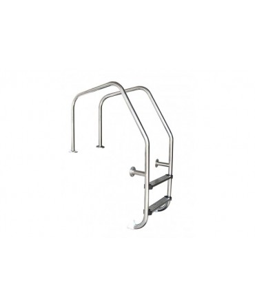Pool Overflow Ladder with Anchors ML | Pool Point