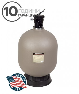 Sand filter with top six-way valve, model 