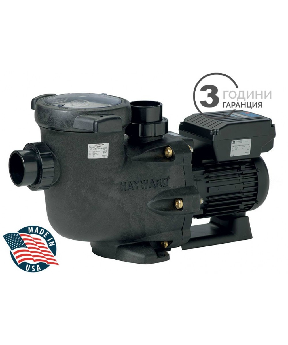 Variable speed pool pump, model "Tristar", Hayward