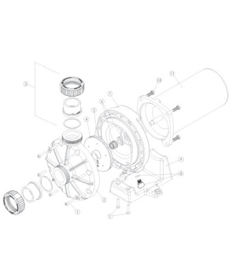 Spare parts for pump Booster Pump | Hayward
