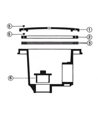 Spare parts for main drain 3210 | Hayward