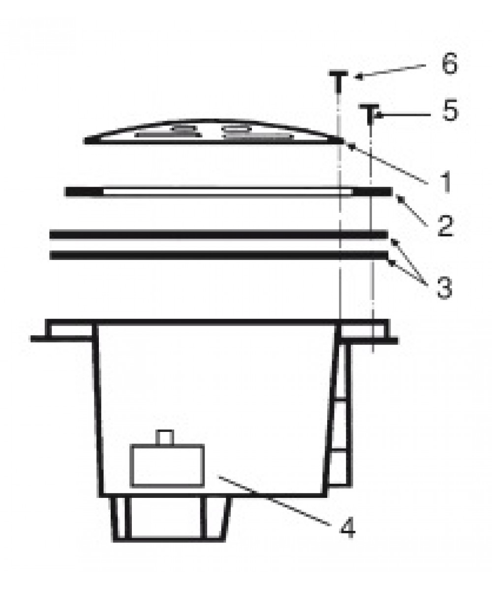 Spare parts for main drains SP1048AVE | Hayward