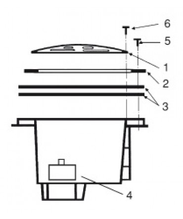 Spare parts for main drains SP1048AVE | Hayward
