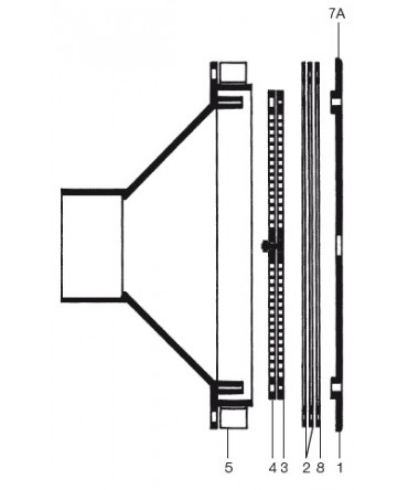 Spare parts for bottom inlet nozzle 3302 - 3303 | Hayward