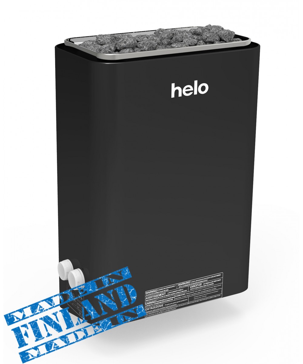 Sauna Heater with External Control Unit 4.5kW-9.0kW model VIENNA D | Helo
