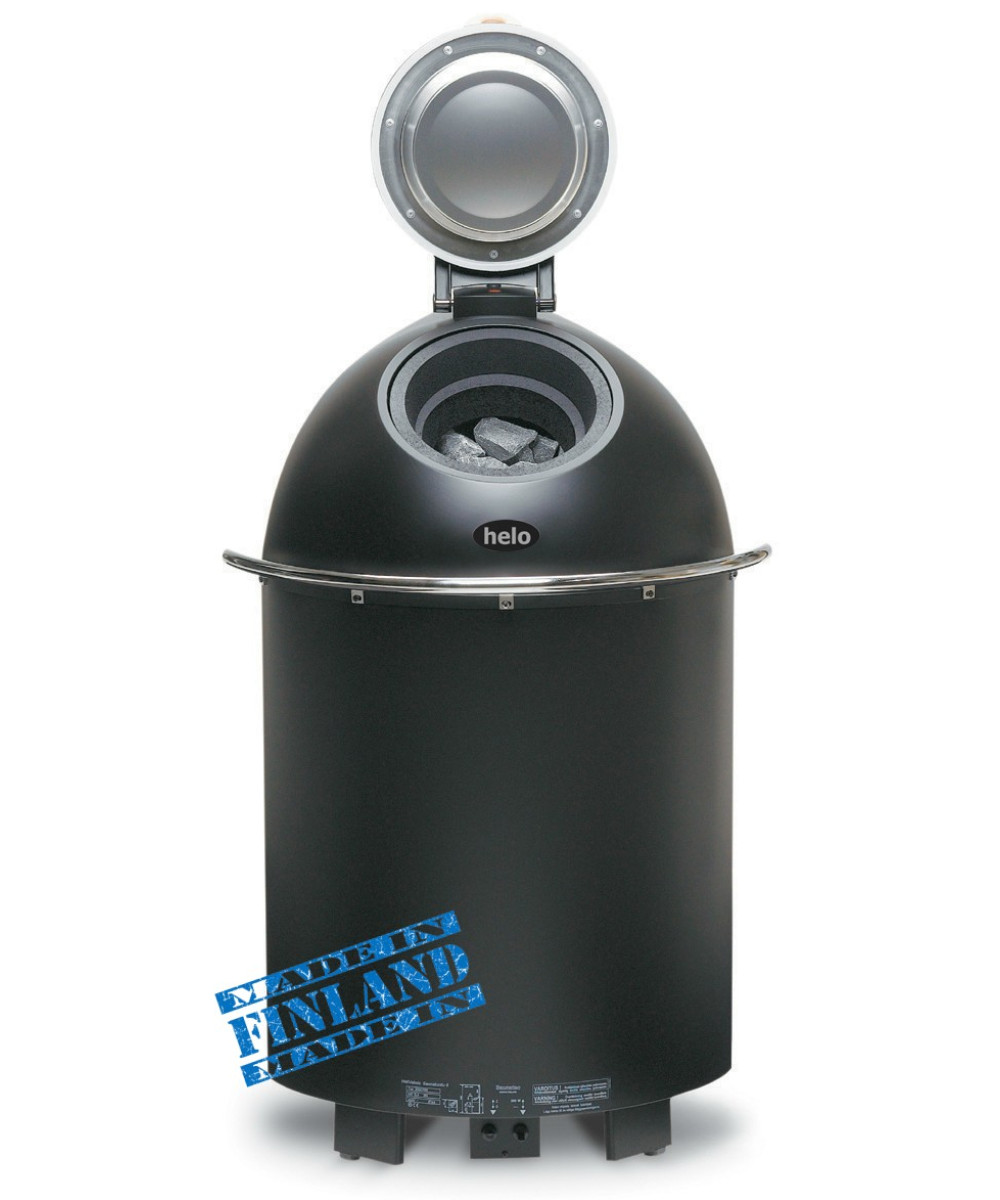 Sauna Heater with Built-in Control Unit 6.4kW - 8.0kW model SAUNATONTTU | Helo