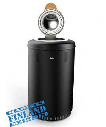 Sauna Heater with Built-in Control Unit 6.4kW-8.0kW model RONDO |  Helo