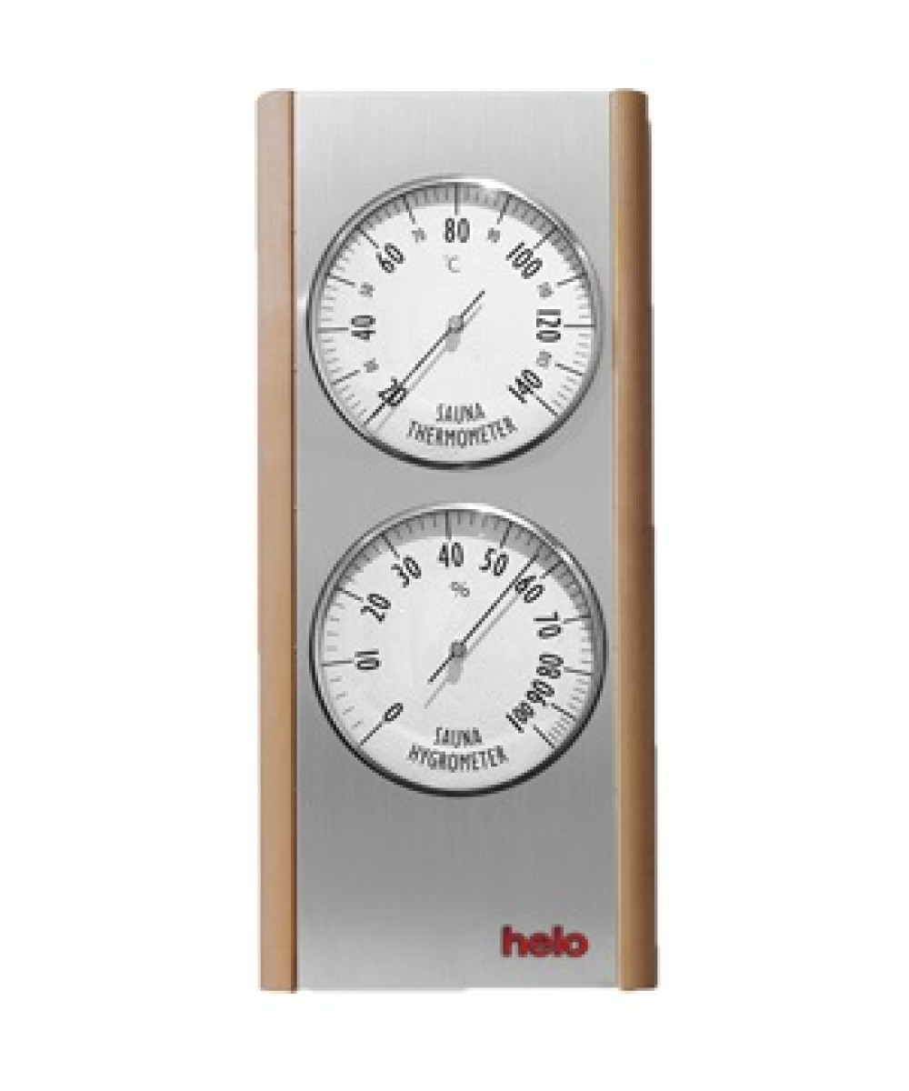 Sauna Thermometer and Hygrometer | Helo