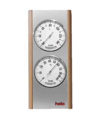 Sauna Thermometer and Hygrometer | Helo