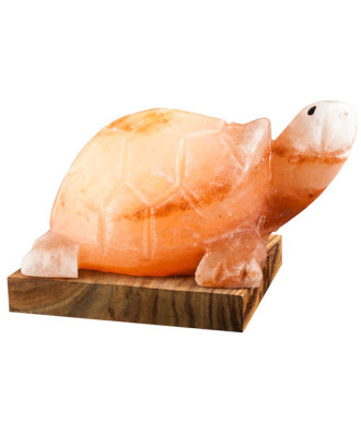 Turtle-shaped Himalayan salt lamp | Spa Point