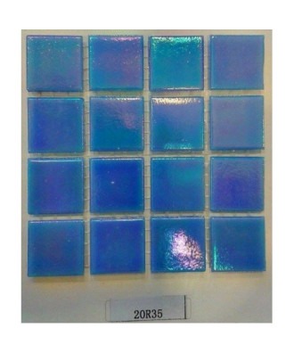 Glass ceramic tile IRIDIUM model 20R35