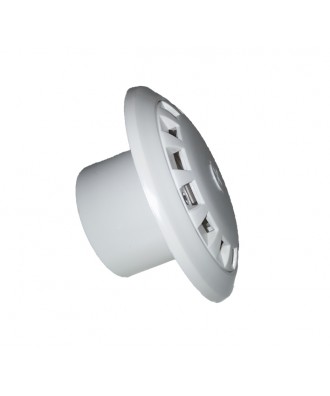 Bottom inlet nozzle for tile pools, ø63mm, Point Point
