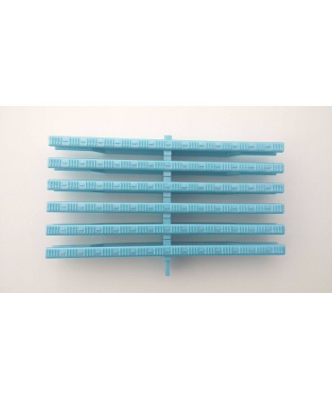 Overflow flexible pool grid – 242mm, blue, Pool Point