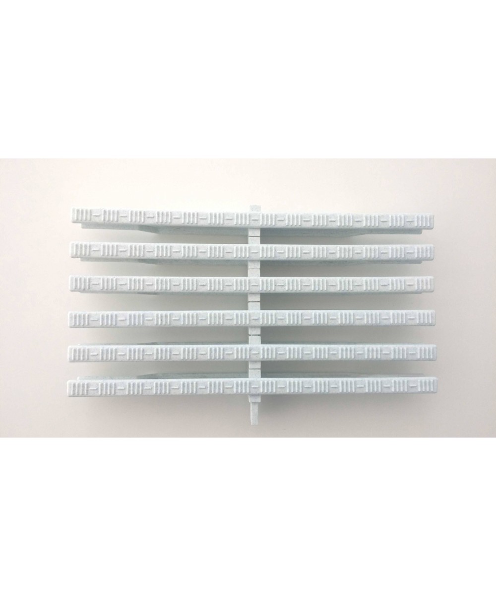Overflow flexible pool grid – 242mm, light grey, Point Point