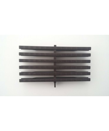 Overflow flexible pool grid – 242mm, dark brown, Pool Point