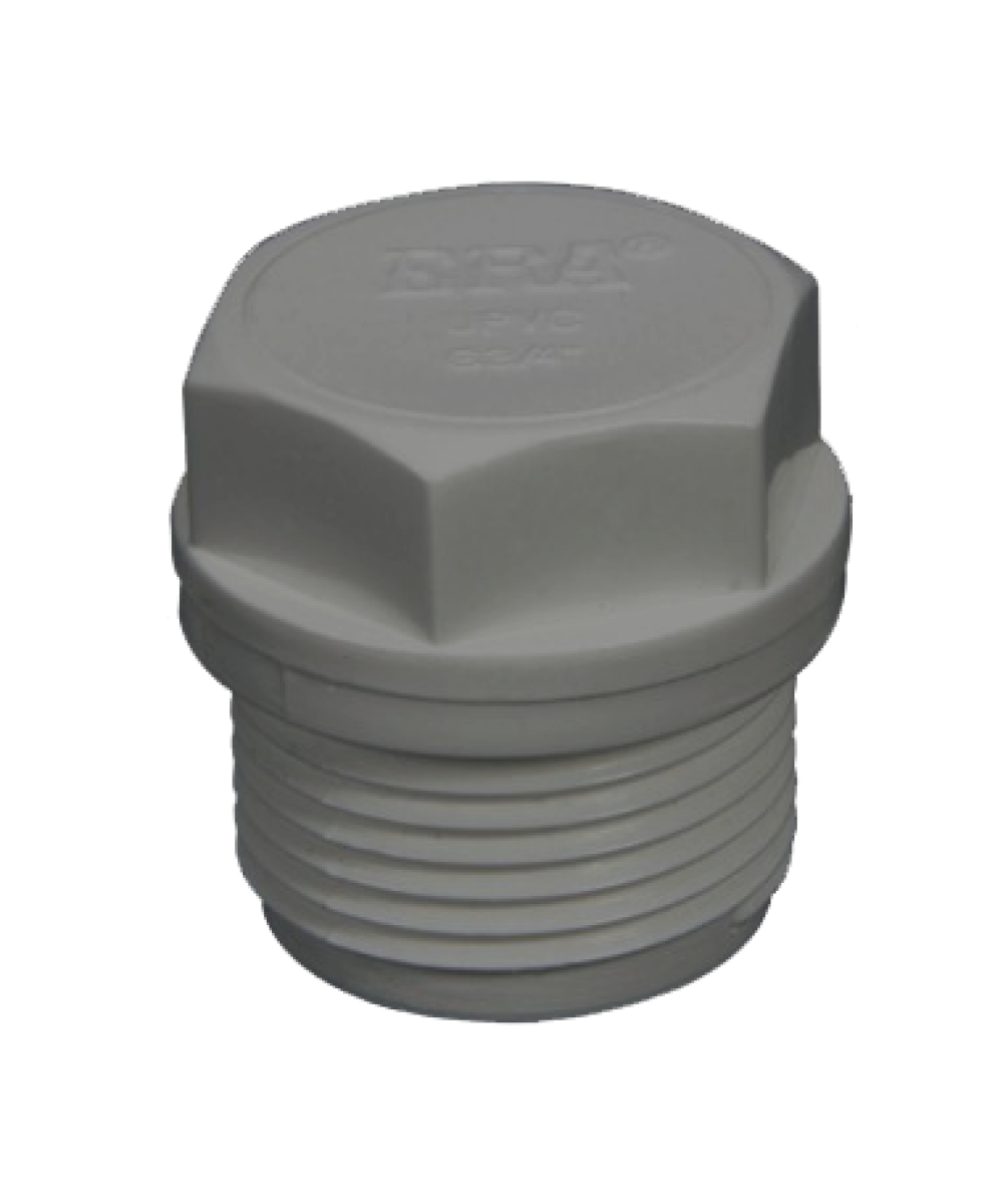 PVC-male threaded end plug (20mm, 25mm, 32mm), ERA