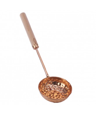 Copper Ladle with Wooden Handle, Eliga