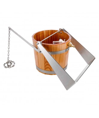 Shock bucket with wall plate - 10l | Eliga