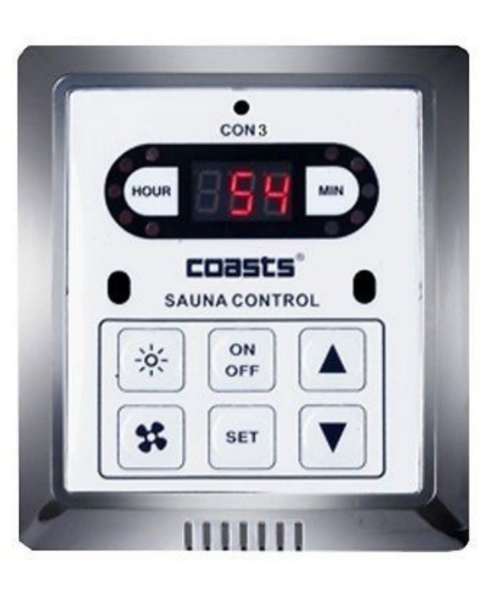 Digital control unit for sauna heaters model CON3 | Spa Point