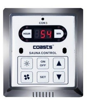 Digital control unit for sauna heaters model CON3 | Spa Point