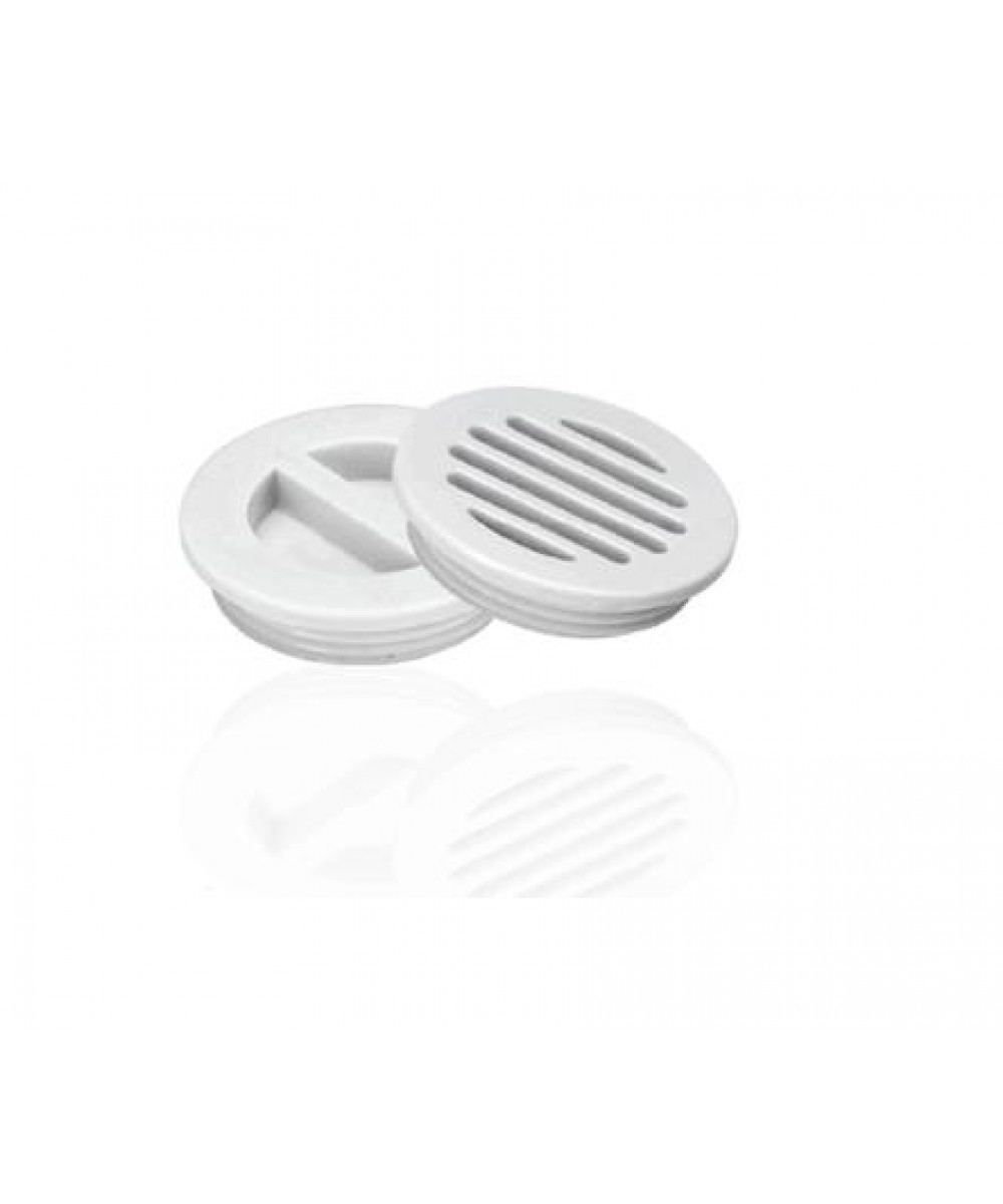 Cover for suction fitting nozzle, model "EM2822", Emaux