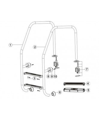 Spare Parts for Pool Ladders (10)