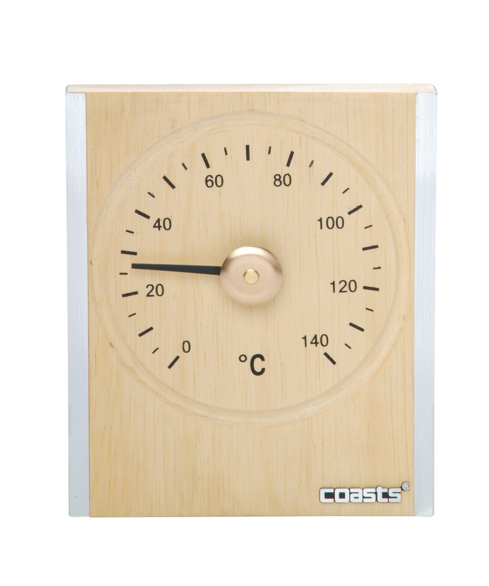 Wooden Sauna Thermometer | Spa Point