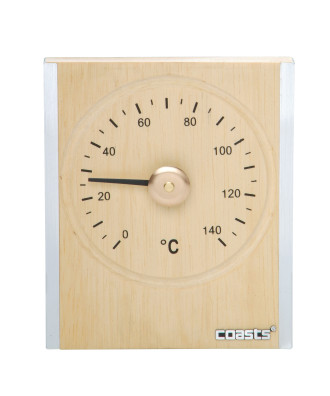 Wooden Sauna Thermometer | Spa Point