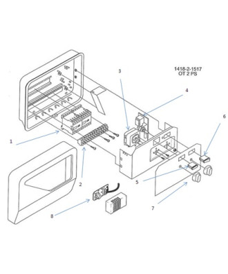Spare parts for sauna control model OT 2 PS-3 | Helo