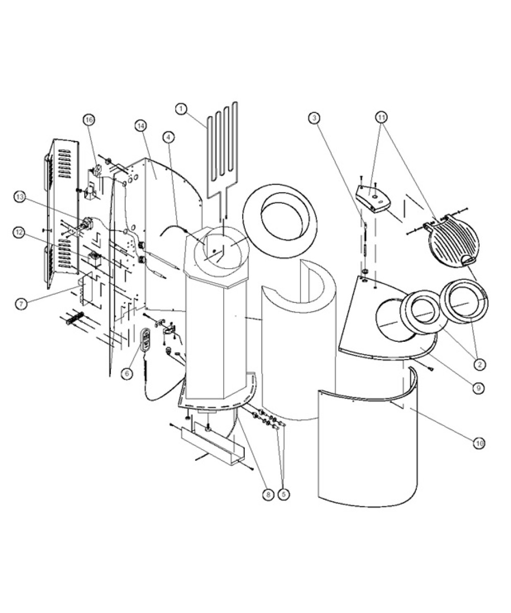 Spare parts for sauna heate model SAUNATONTTU DE | Helo
